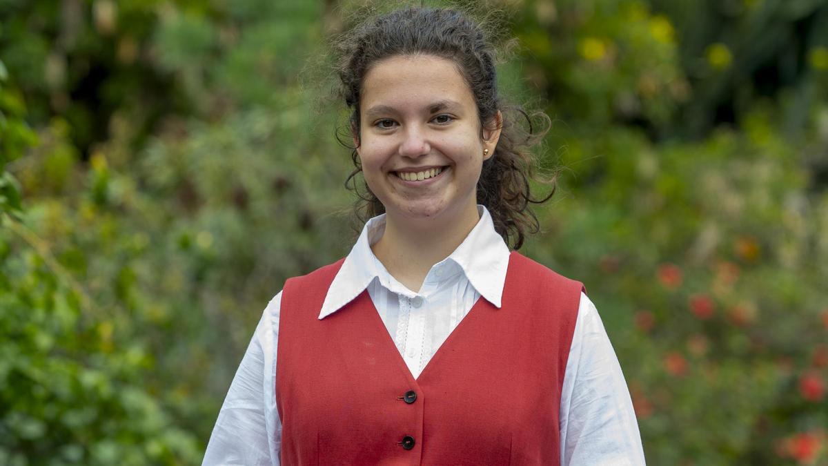 Olga López Rodríguez, alumna del Colegio Hispano Inglés.