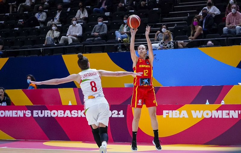 Maite Cazorla selección baloncesto