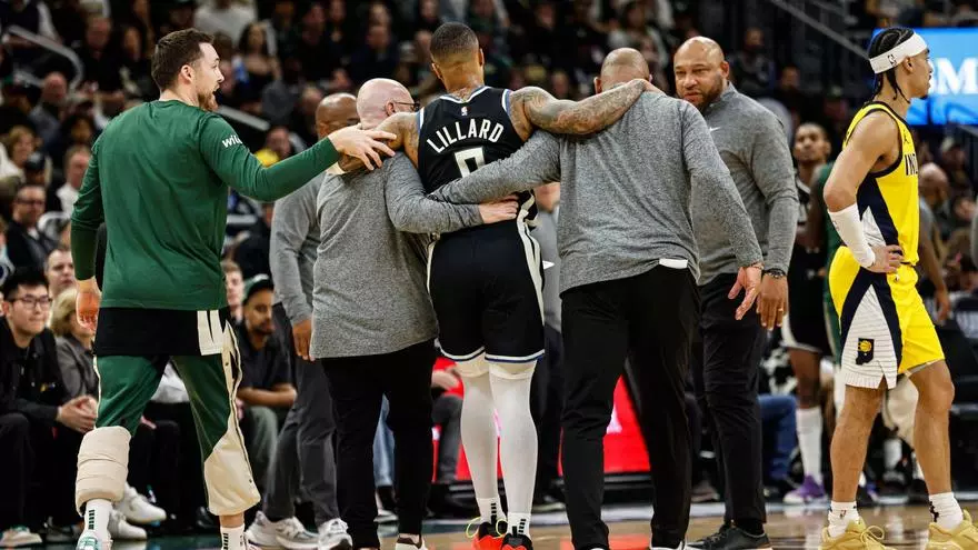 Damian Lillard se rompe el tend車n de Aquiles del pie izquierdo
