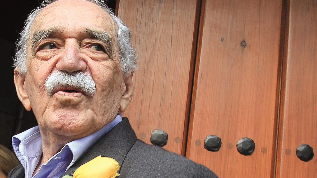 El premio Nobel Gabriel García Márquez