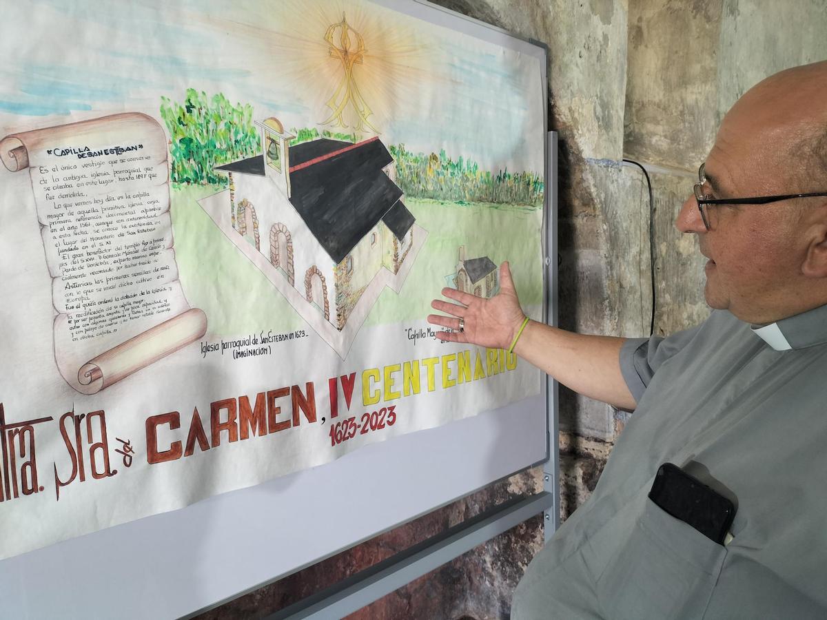 Tapia muestra una exposición histórica: los manucristos de la creación de la Cofradía del Carmen, hace 400 años