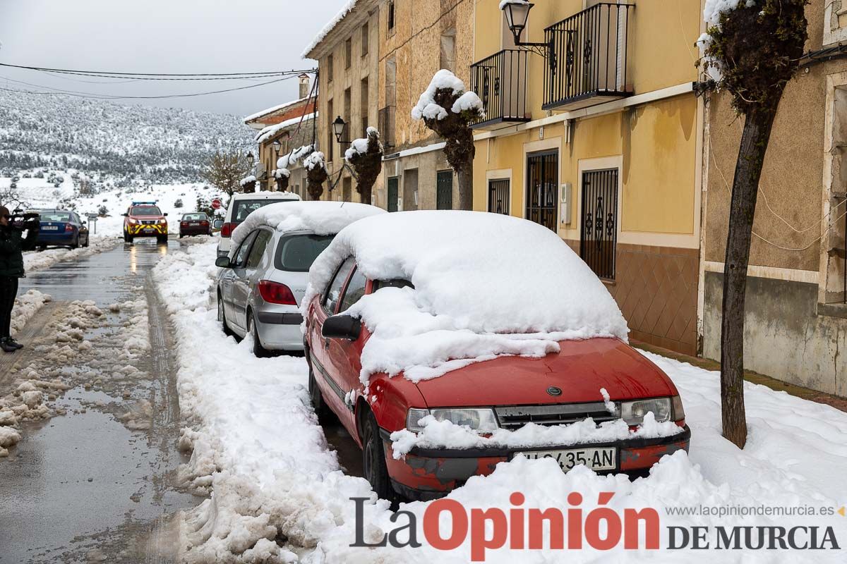 La comarca del Noroeste ofrece una estampa invernal