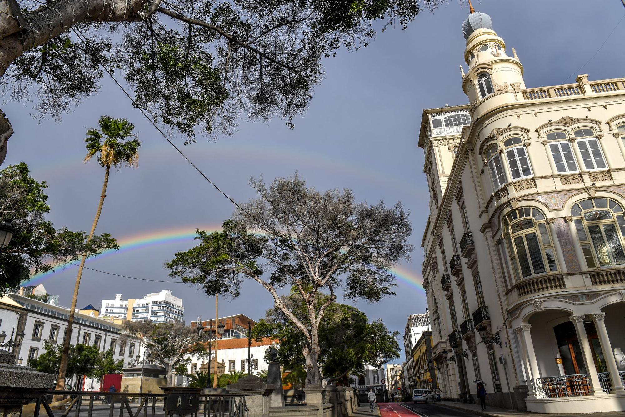 Arcoíris en Las Palmas de Gran Canaria (18/01/2023)