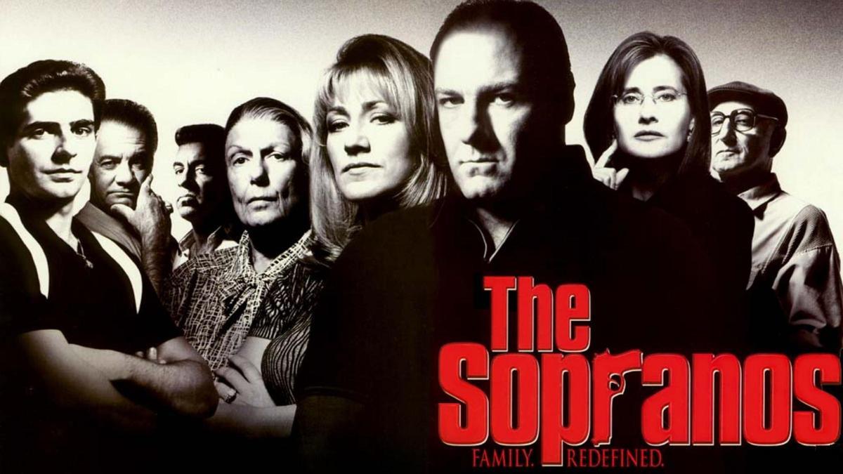 Cartel de 'Los Soprano'.