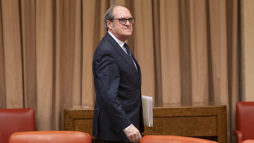 El Defensor del Pueblo, Ángel Gabilondo, en el Congreso de los Diputados.