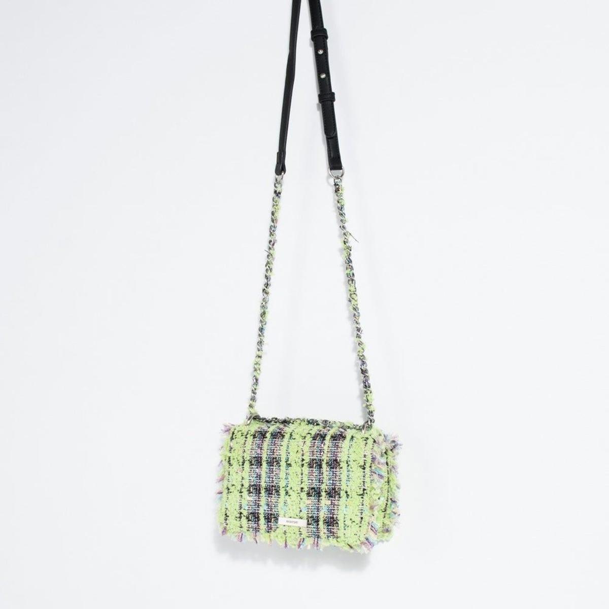 Bolso de 'tweed' de Parfois (Precio: 9,99 euros)