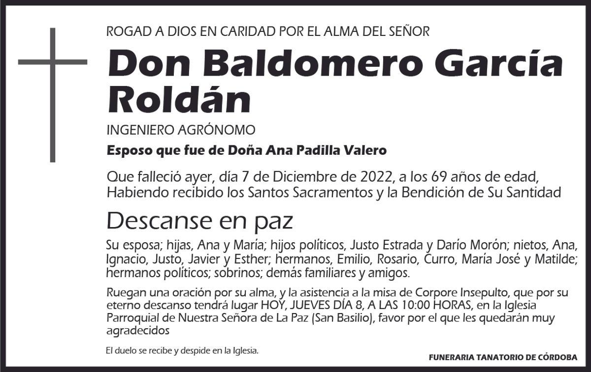 Baldomero García Roldan