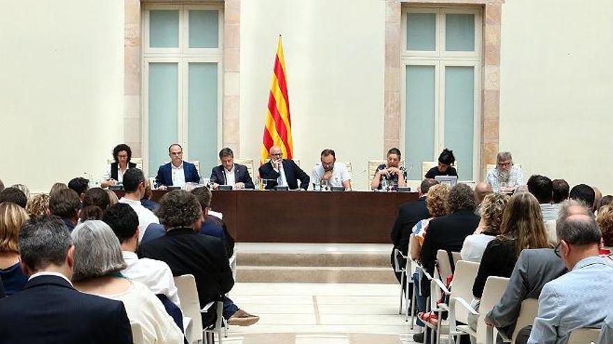 La Ley del Referéndum prevé declarar la independencia de Cataluña en 48 horas