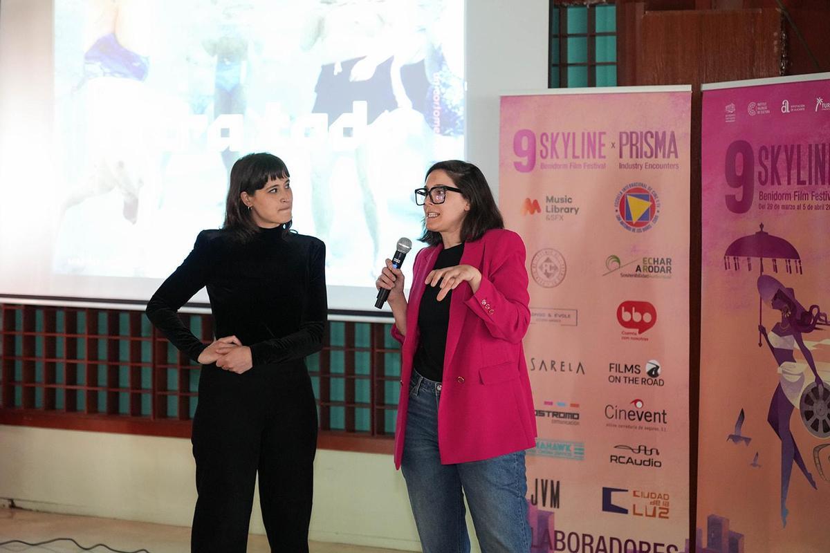 Las directora de 'Ultra todo', Marina Maesso y Casandra Macías .