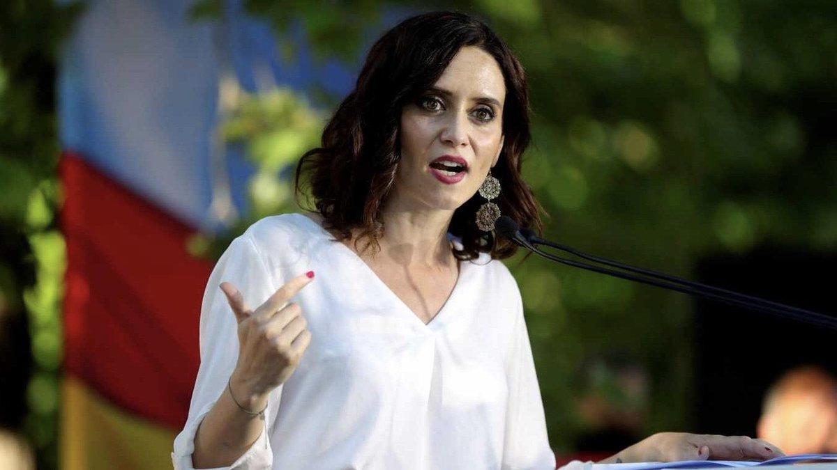 Isabel Díaz Ayuso en un acto