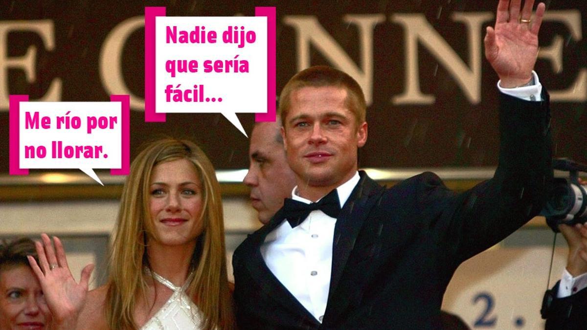 Brad Pitt y Jennifer Aniston no acaban de cuajar