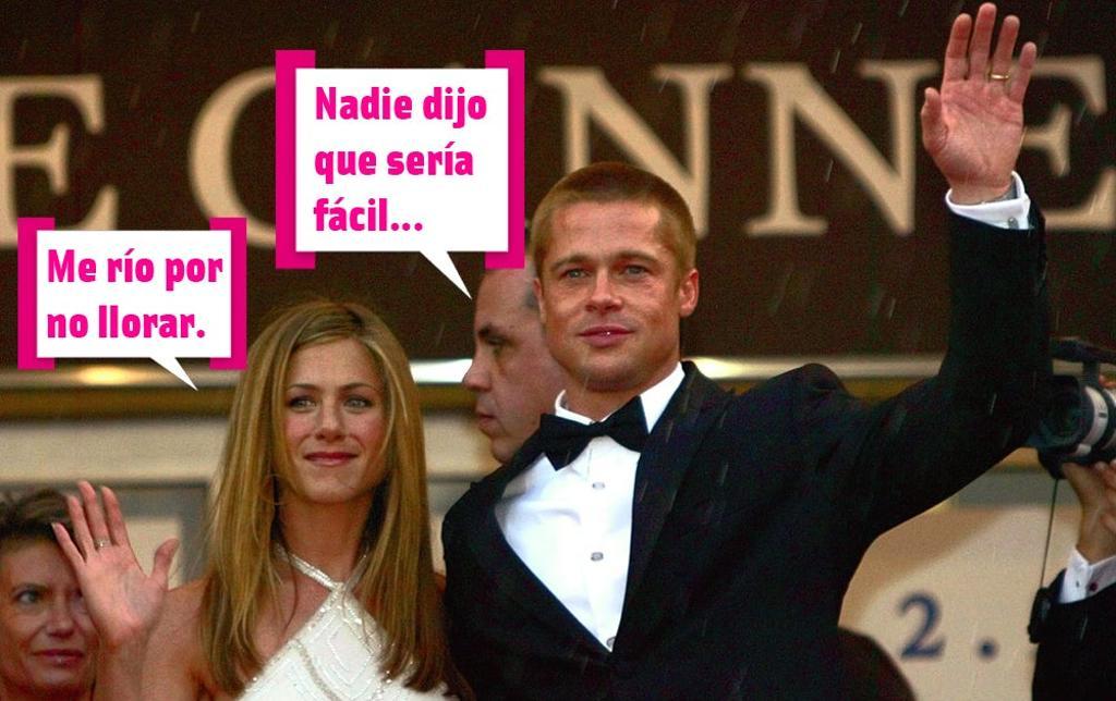 Brad Pitt y Jennifer Aniston no acaban de cuajar