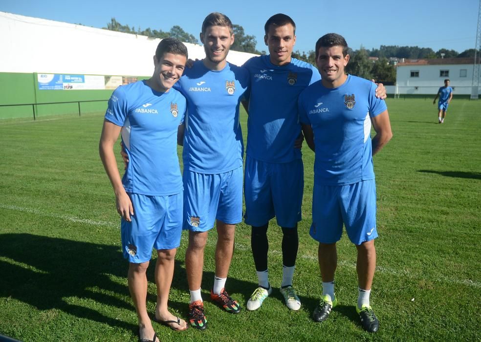 Entrenamiento del Pontevedra C.F