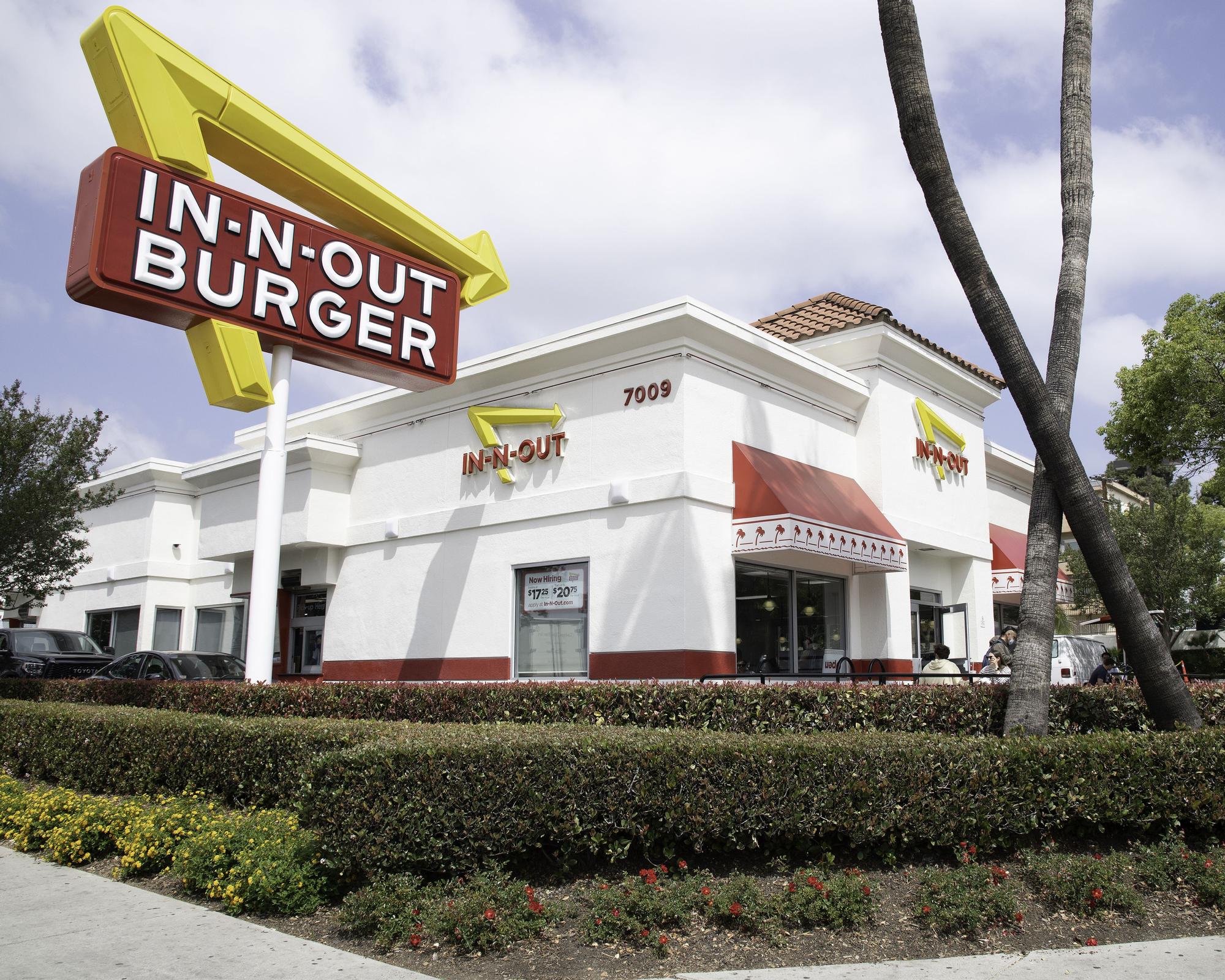 Hamburguesería In-N-Out, California