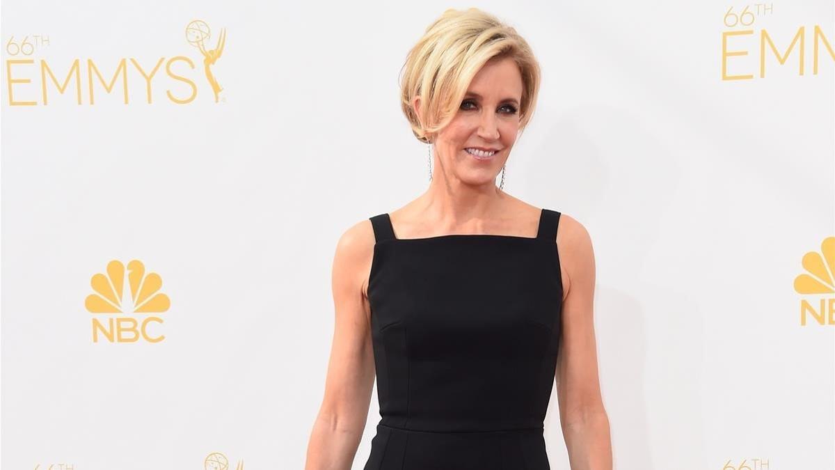 Felicity Huffman, en la alfombra roja de los Emmy del 2014