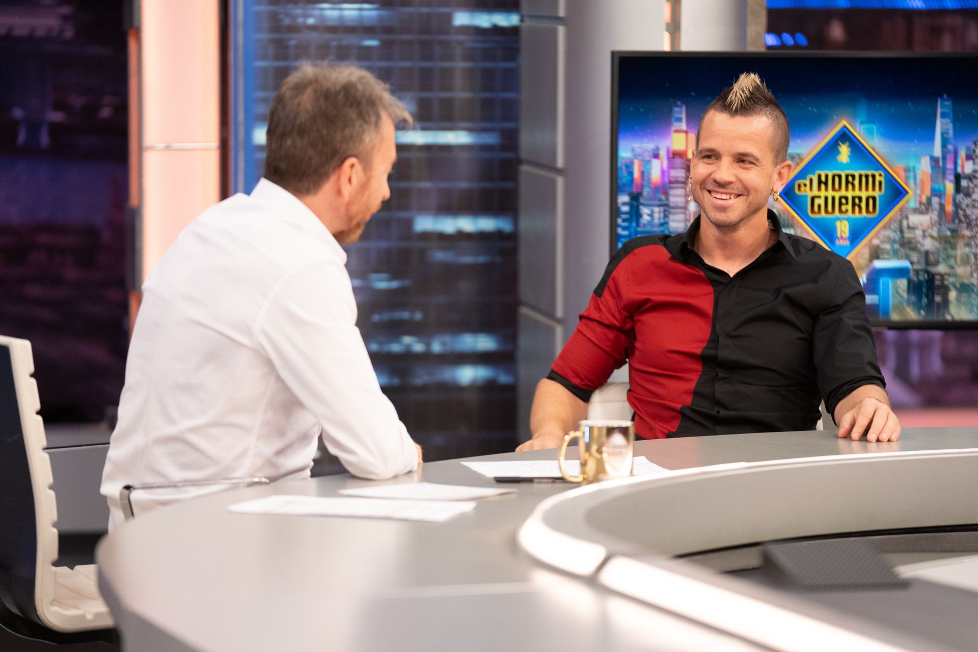 El chef Dabiz Muñoz visita a Pablo Motos en 'El Hormiguero'