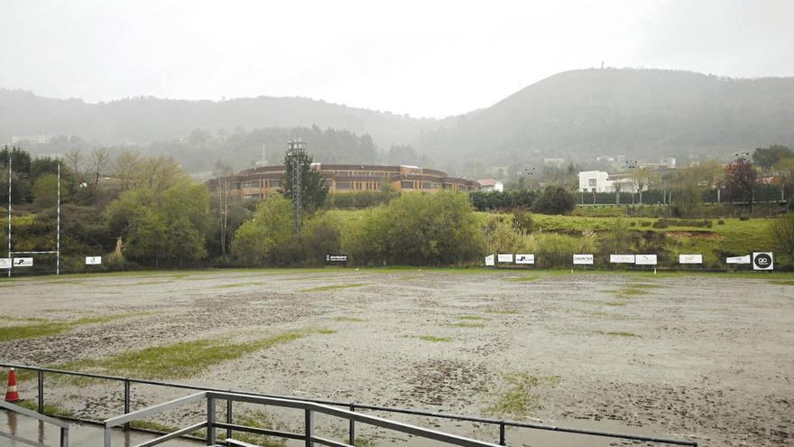 Estado del campo de El Naranco.