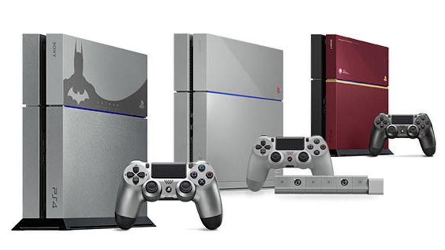 Últimos modelos de PlayStation 4.