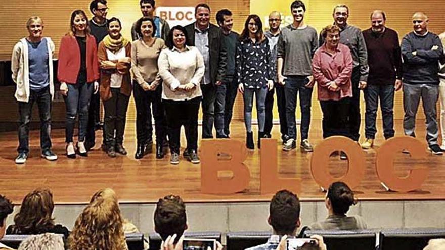 La candidatura del Bloc per Felanitx se vio arropada ayer por cargos insulares y autonÃ³micos.