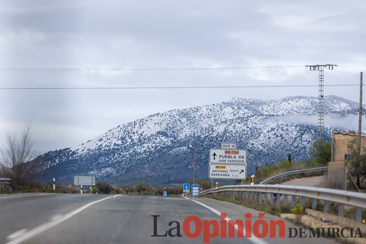 La comarca del Noroeste ofrece una estampa invernal