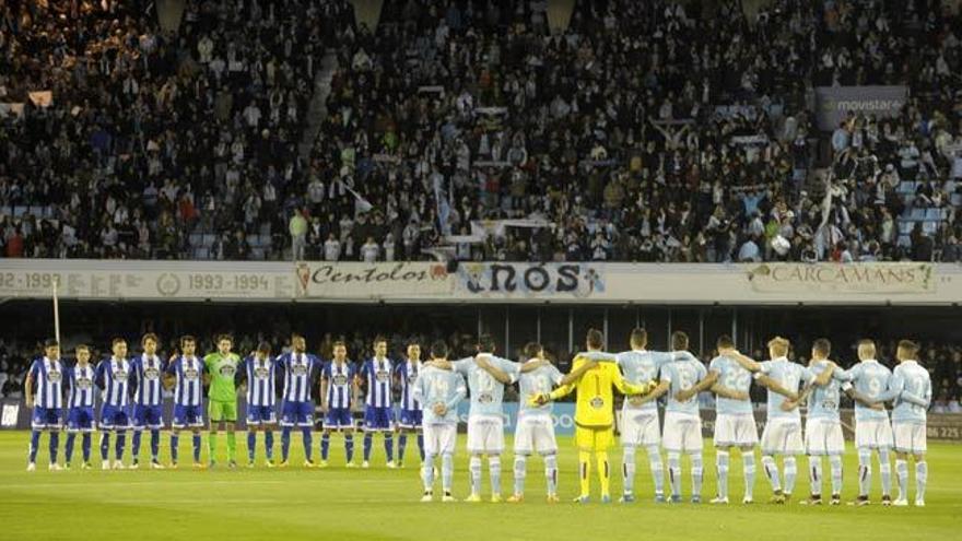 Celta y Dépor, en su último duelo en Balaídos // CARLOS PARDELLAS