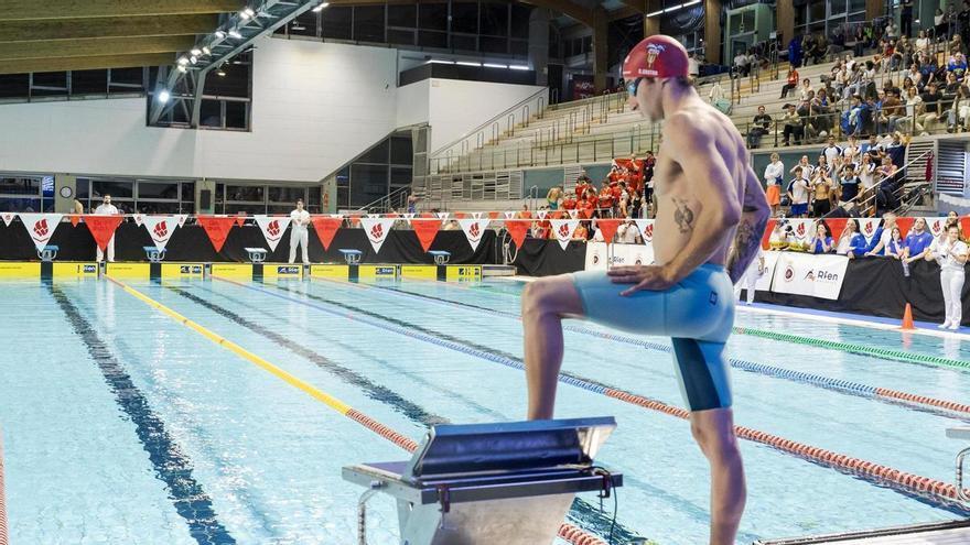 El extremeño César Castro, fuera de la final del 4x200 y ya mira a los 100 libre