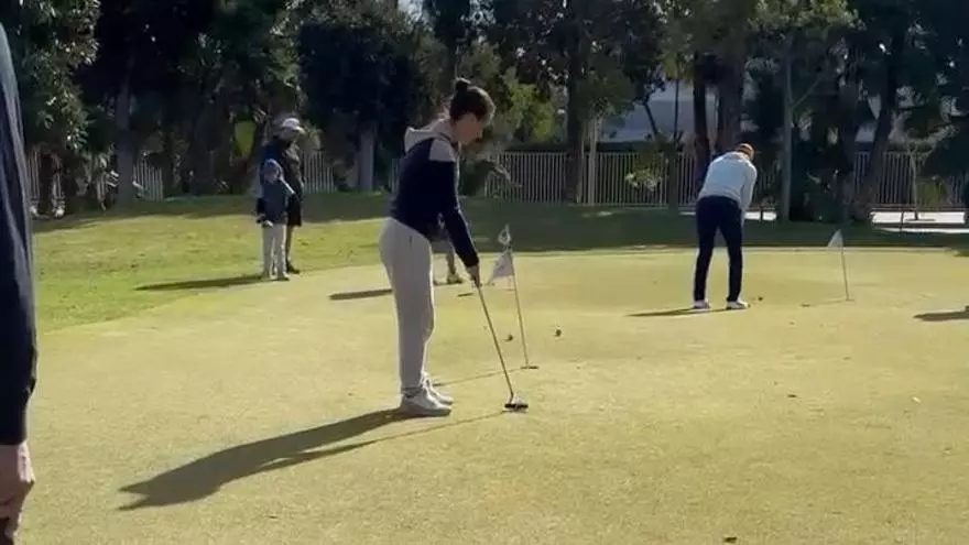 El Iniesta Putt probado en el Alicante Golf