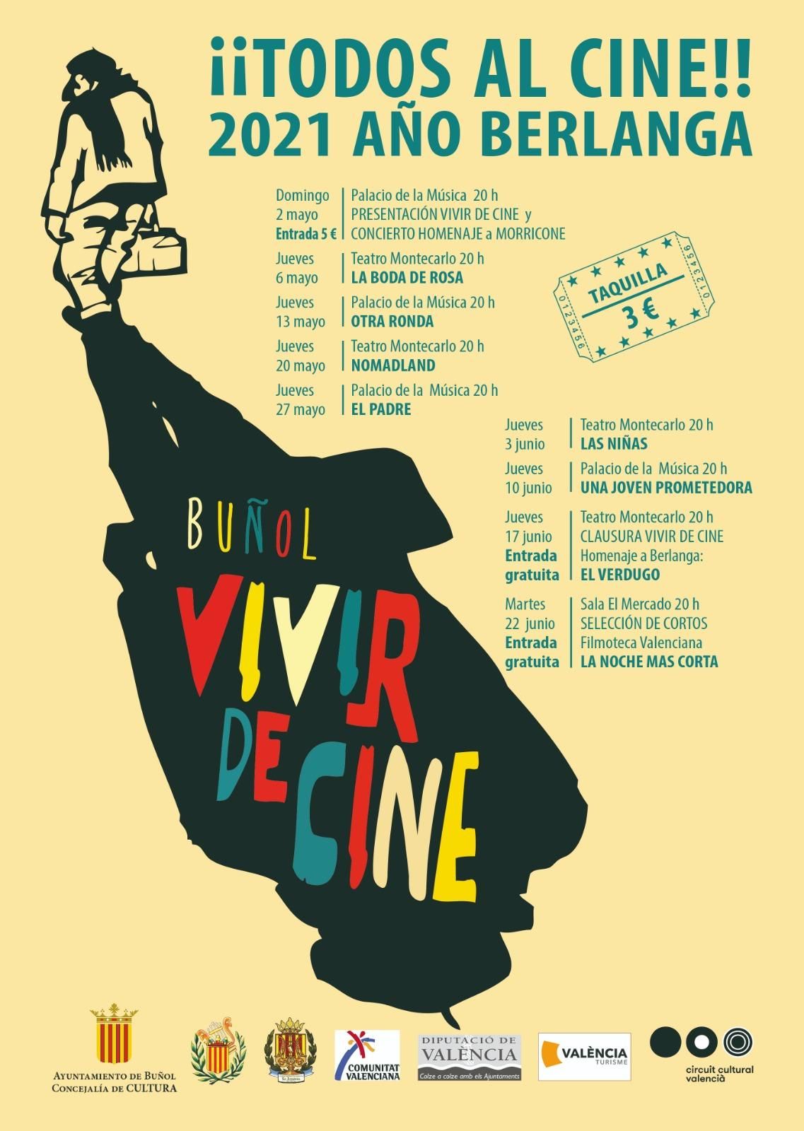 Festival &#039;Vivir de cine&#039; en Buñol.