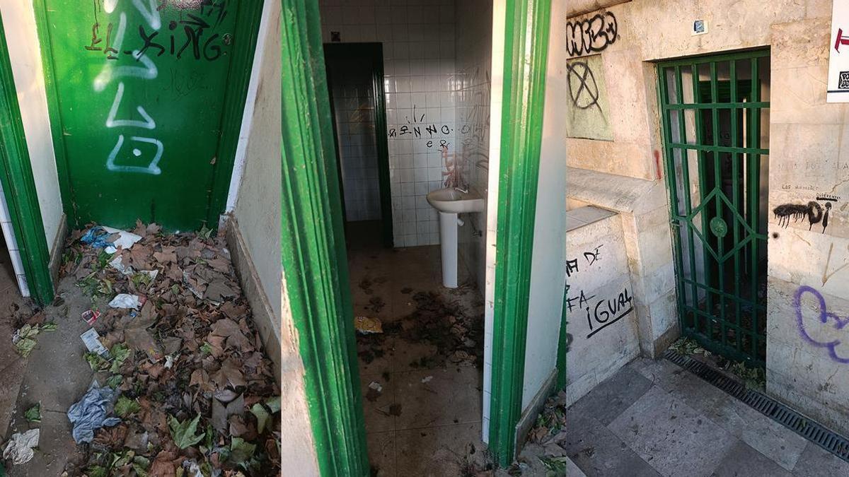 Aspecto de los servicios de la Mota cuya apertura inmediata reclama IU: