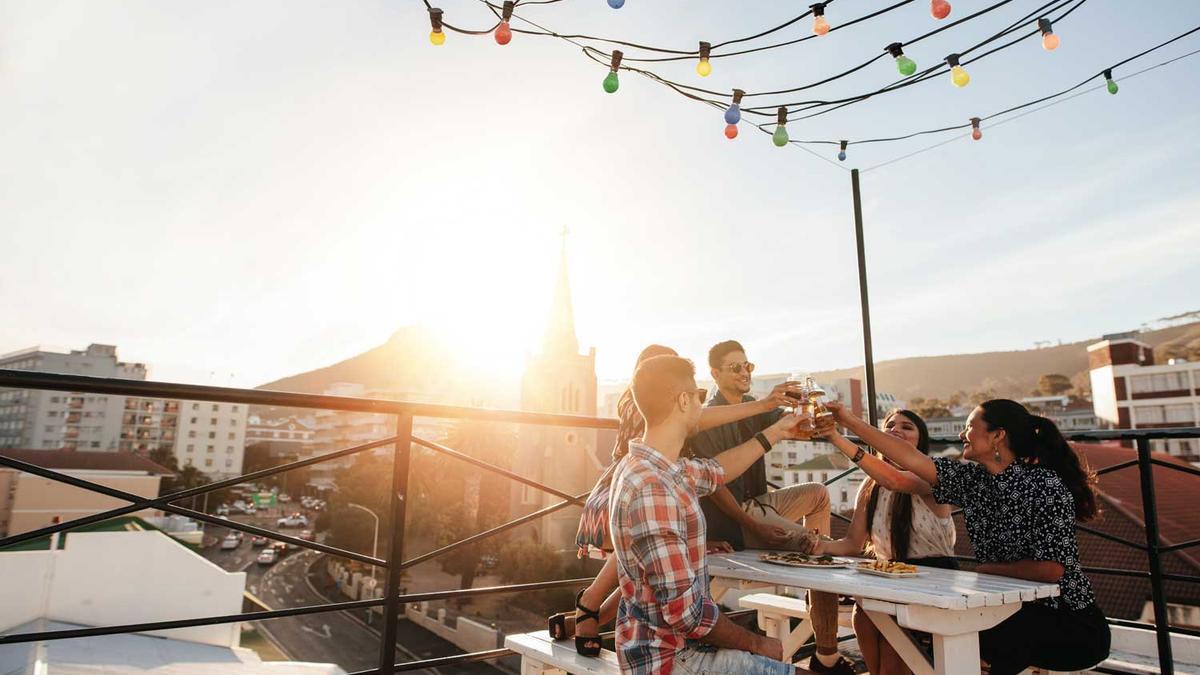 Terraza en la azotea