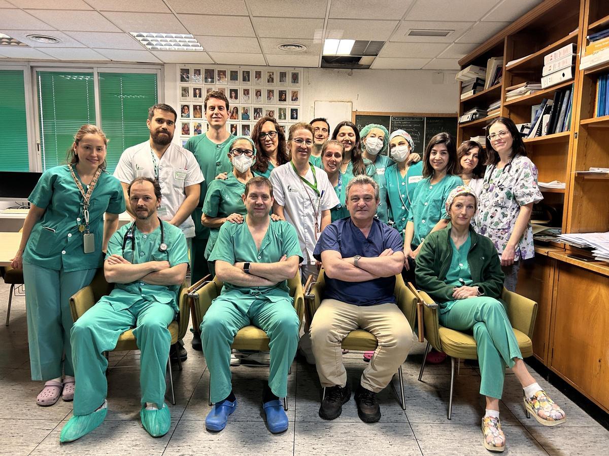 Equipo del Servicio de Cirugía Pediátrica del Hospital Materno Infantil de Badajoz.