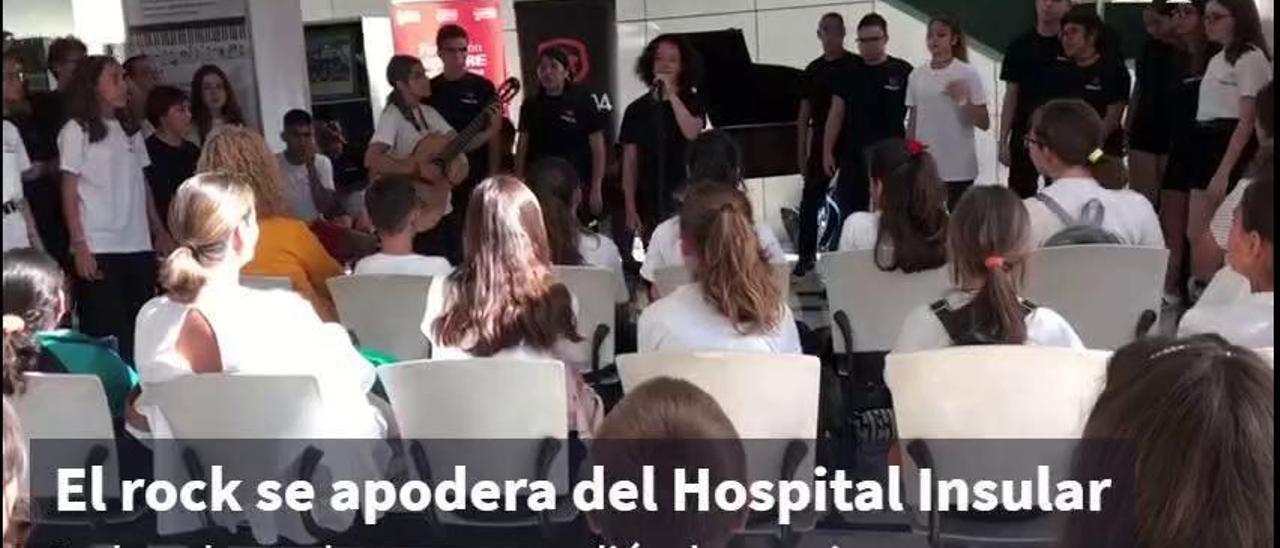 El rock se apodera del Hospital Insular