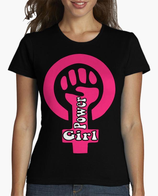 Camisetas feministas: Girl Power