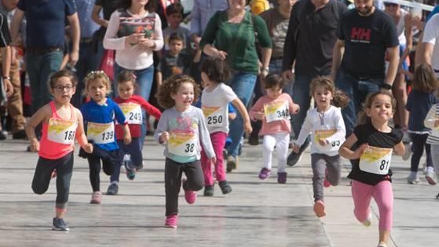 Los alevines  del «running» toman Alicante