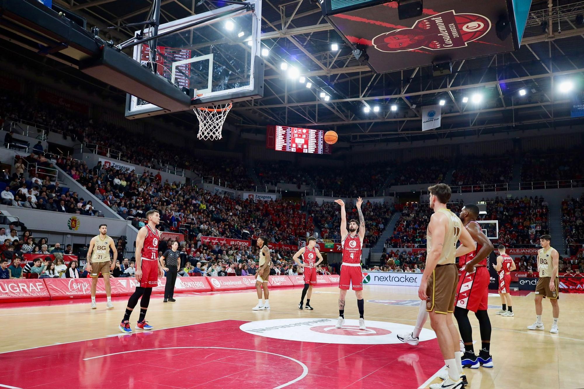 Así ha sido el partido entre el Casademont Zaragoza y el Girona