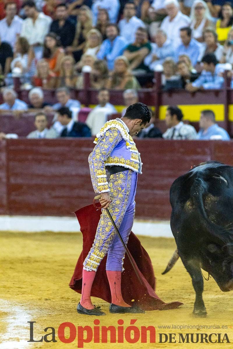 Segunda corrida de la Feria Taurina de Murcia (Castella, Manzanares y Talavante)