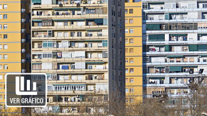 La vivienda de segunda mano se encarece más que la nueva.