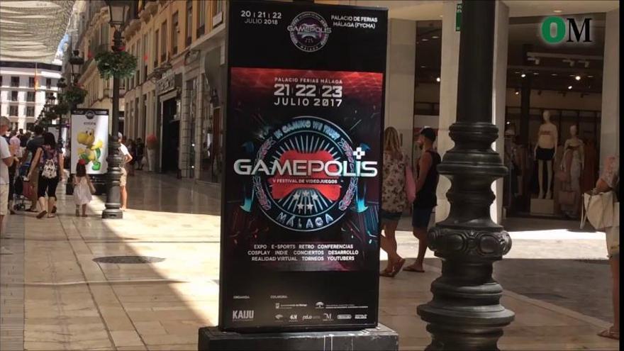 Presentación de Gamepolis en Málaga