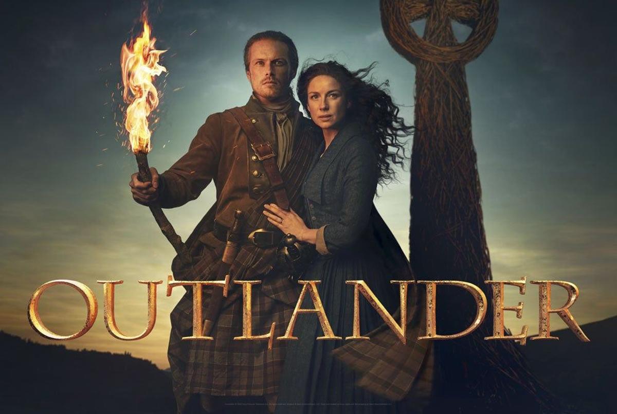 Cartel de la serie 'Outlander'