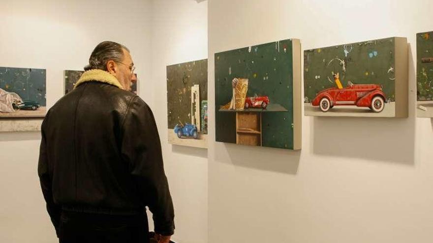 La pintura de Juan Gil regresa a la galería de arte Espacio 36