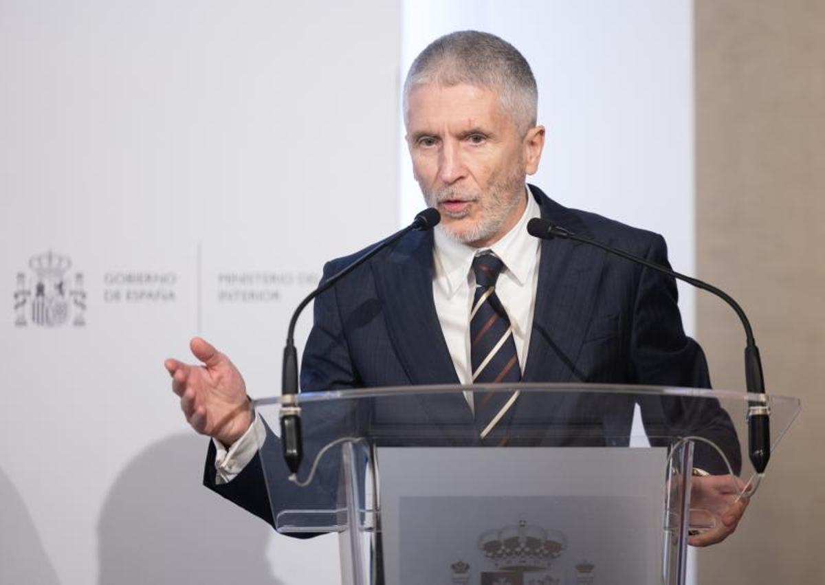 El ministro del Interior, Fernando Grande-Marlaska.