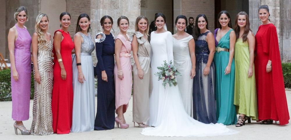 Boda de Esther Pascual (corte de honor 2014)