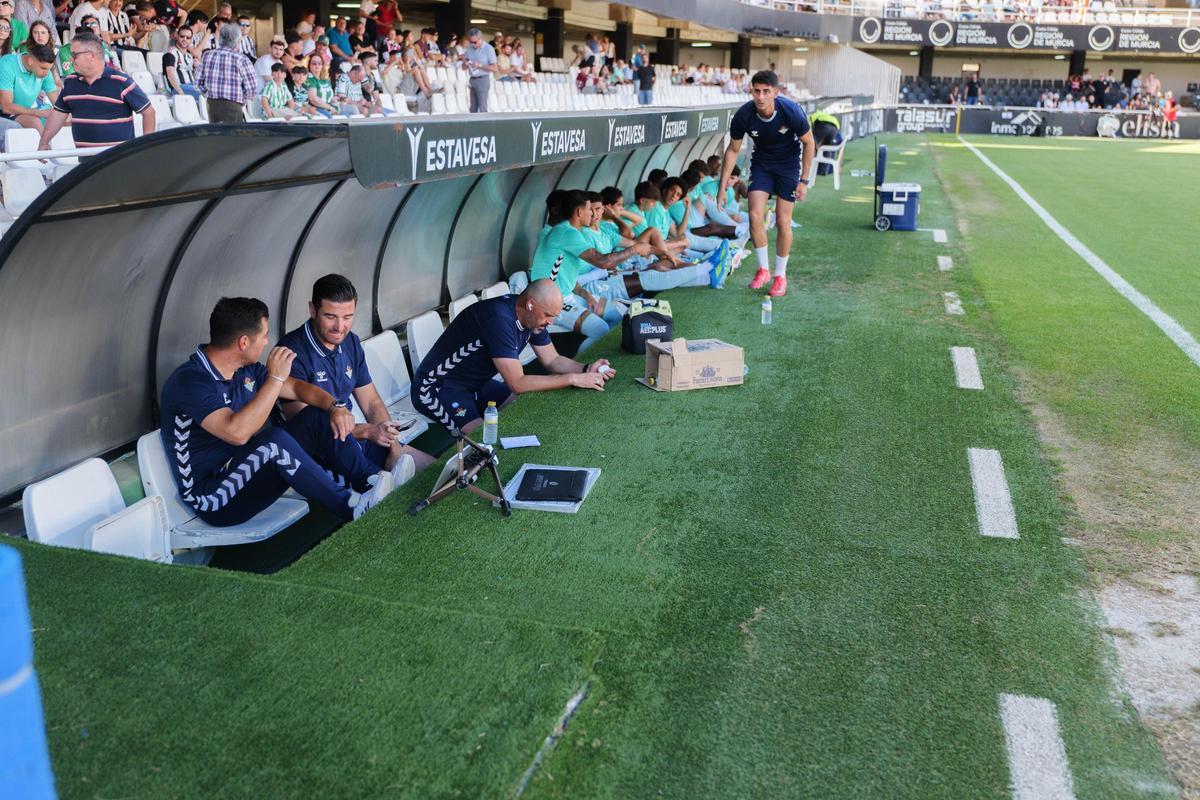 Las mejores imágenes del partido entre el FC Cartagena y el Betis Deportivo
