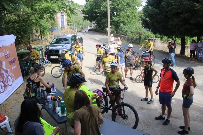 De ruta cicloturista entre Rihonor y Rio de Onor