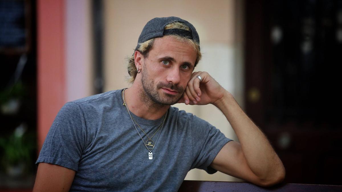 El actor Oriol Pla, nominado al Emmy Internacional por su papel en 'Yo, adicto', el 22 de octubre en Barcelona.