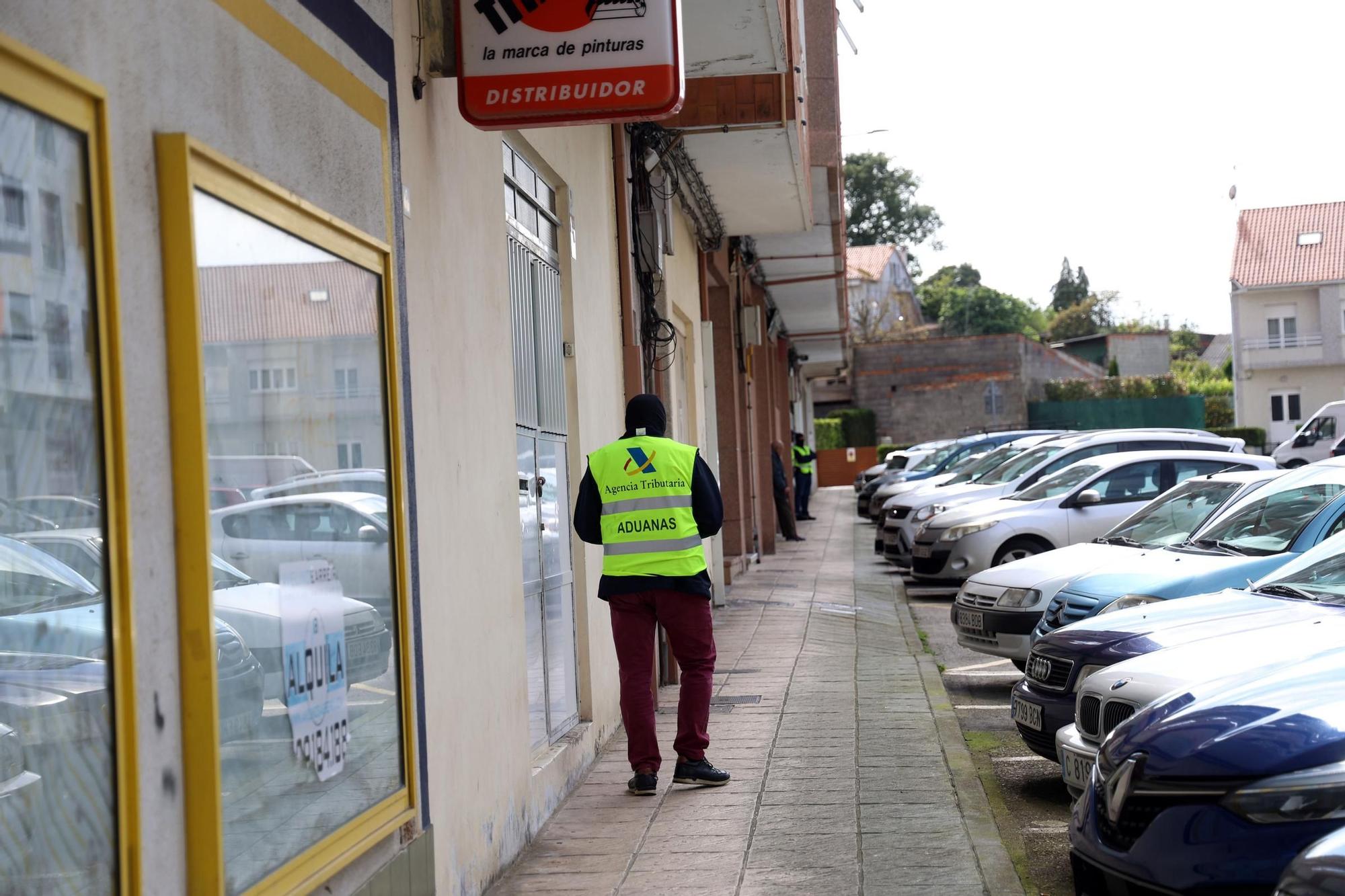 Operación antidroga en Vilagarcía