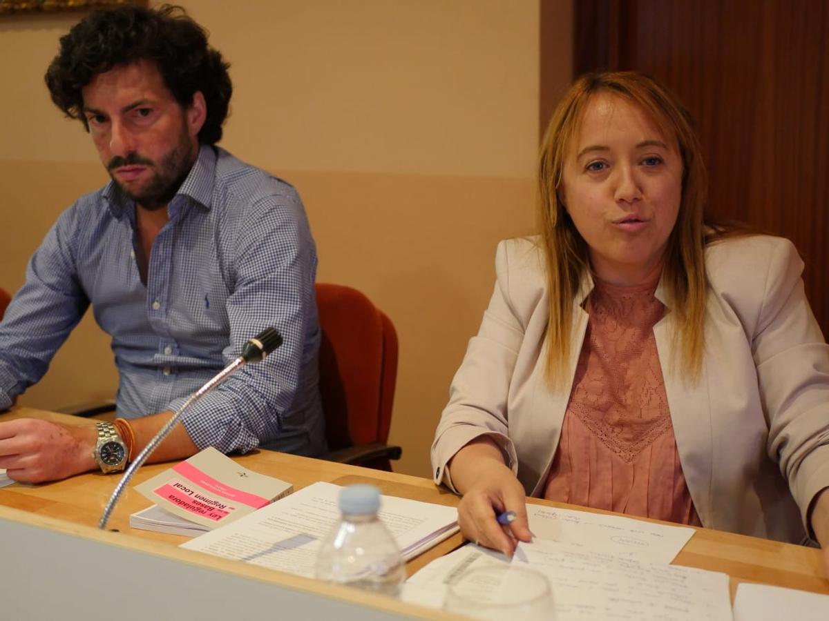 Beatriz Castro en su etapa como concejala.