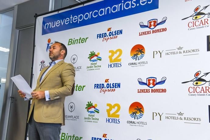 18-06-20 LAS PALMAS DE GRAN CANARIA. LA MINILLA.LAS PALMAS DE GRAN CANARIA. Presentación de la plataforma #MuéveteporCanarias.#MuéveteporCanarias. Una iniciativa que representa la alianza del sector para reactivar el turismo en las Islas con paquetes vacacionales para los residentes. Asistirán los responsables de las empresas participantes ((Viajes Insular, Binter, Fred Olsen, Cicar, Líneas Romero, THe Hoteles, HD Hoteles, Satocan Turistic, Coral Hoteles, Jardín de Tecina, Dreamplace Hotels & Resorts, R2 Hotels y PY Hotels & Resorts).. Fotos: Juan Castro  | 18/06/2020 | Fotógrafo: Juan Carlos Castro