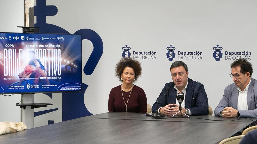 Presentación de la I Copa Deputación de Baile Deportivo.