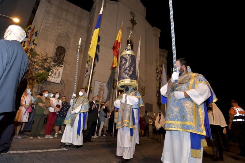 Primera procesión virgen de La Luz tras la pandemia